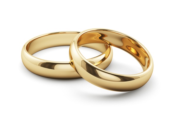Picture of two wedding rings